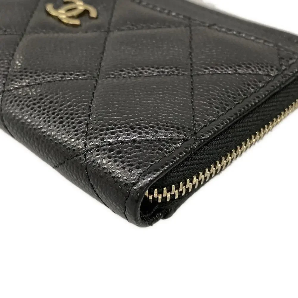 Chanel Classic Zip Card Case / Matrasse Coin Case